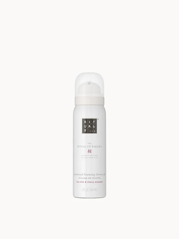 RITUALS The Ritual of Sakura Cherry Blossom & Rice Milk Foaming Shower Gel 50ml