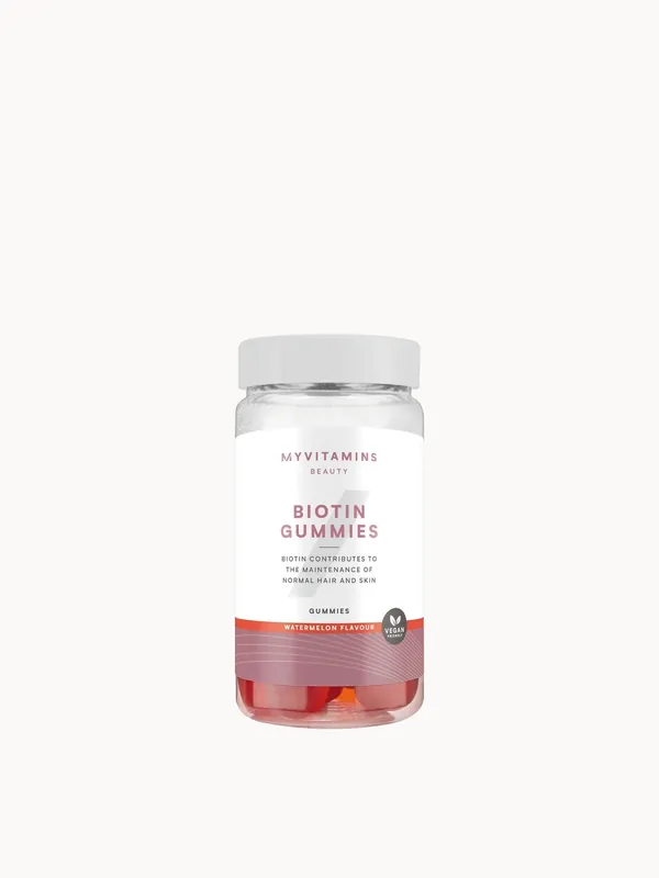 Myvitamins Biotin Gummies, Watermelon, 60 Gummies, 30 Servings