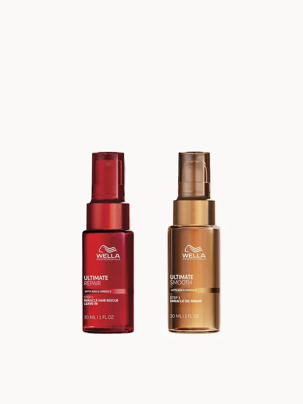 Wella Professionals Ultimate Smooth & Ultimate Repair Bundle for Dry, Frizzy or Damaged Hair - Wella Professionals Care