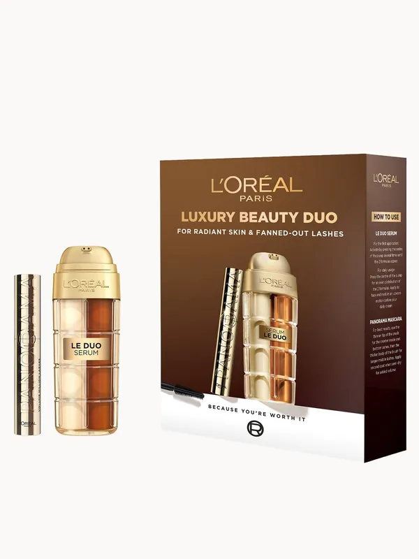 L'Oréal Paris Le Duo Serum X Panorama Mascara Beauty Set - Lancôme