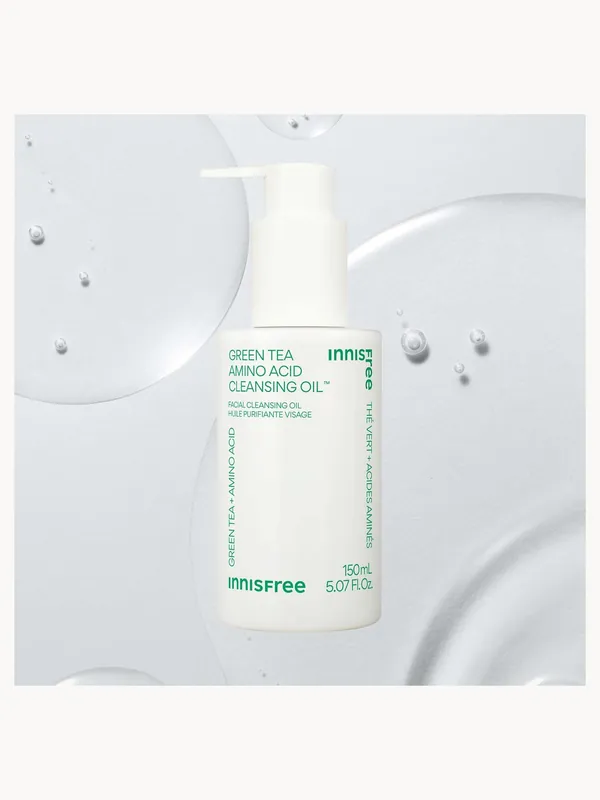 INNISFREE Green Tea Amino Acid Cleansing Oil 150ml - Medik8