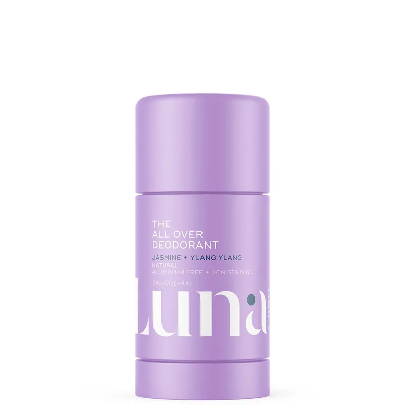 Luna Daily The All Over Deodorant- Extra-strength, Natural, Non-Staining Body Deodorant Stick 70ml