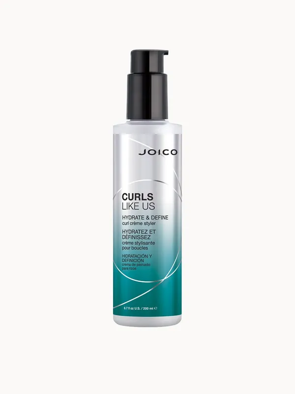 JOICO CURLS LIKE US Hydrate and Define Curl Crème Styler 200ml - Color Wow