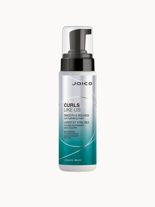 JOICO CURLS LIKE US Smooth and Bounce Curl Hydrating Foam 200ml