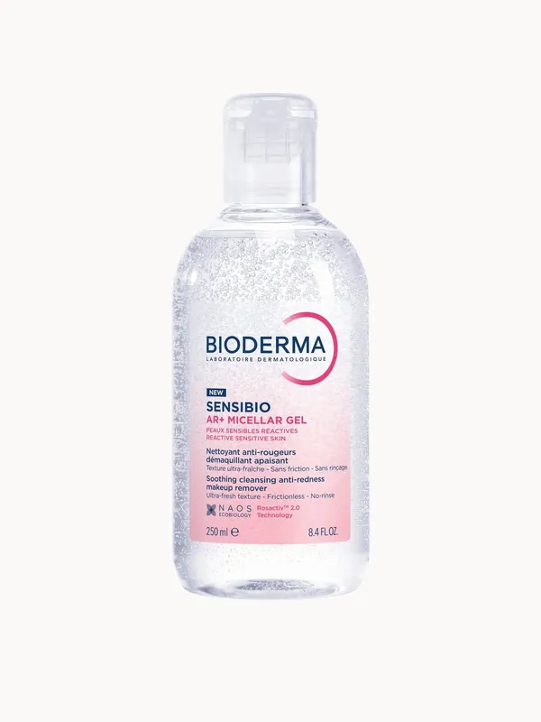 Bioderma Sensibio Micellar Gel Soothing Cleansing Anti-Redness Makeup Remover 250ml