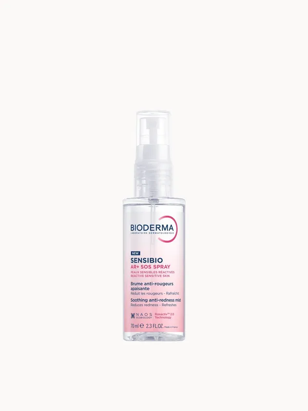 Bioderma Sensibio AR+ SOS Spray - Soothing Anti-Redness Mist for Sensitive Skin Prone to Redness 70ml