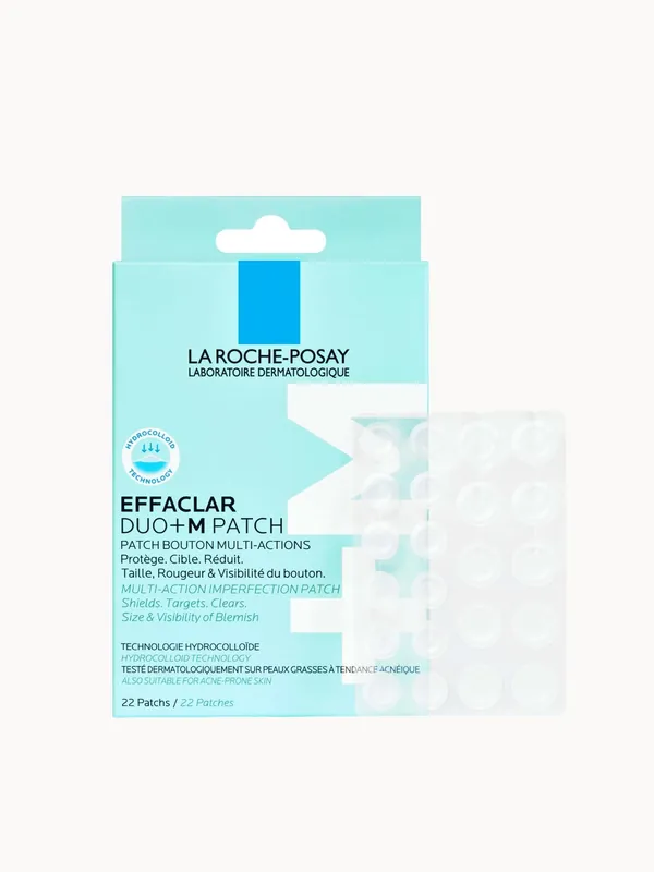 La Roche-Posay Effaclar Duo+M Patch, Multi-Action Imperfection Patch for Breakout-Prone Skin 22 Patches