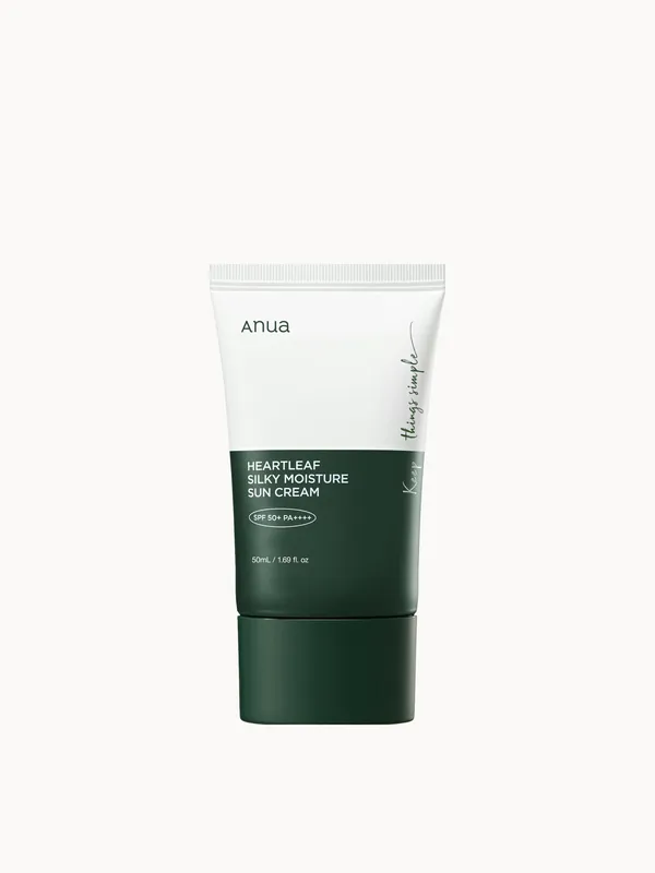 Anua SPF 50 Silky Moisture Sun Cream 50ml - Rimmel