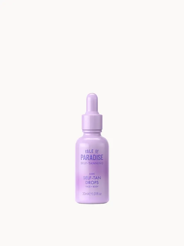 Isle of Paradise Self Tanning Drops 2.0 Dark 30ml - Tan-Luxe