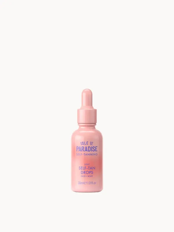 Isle of Paradise Self Tanning Drops 2.0 Light 30ml - Tan-Luxe