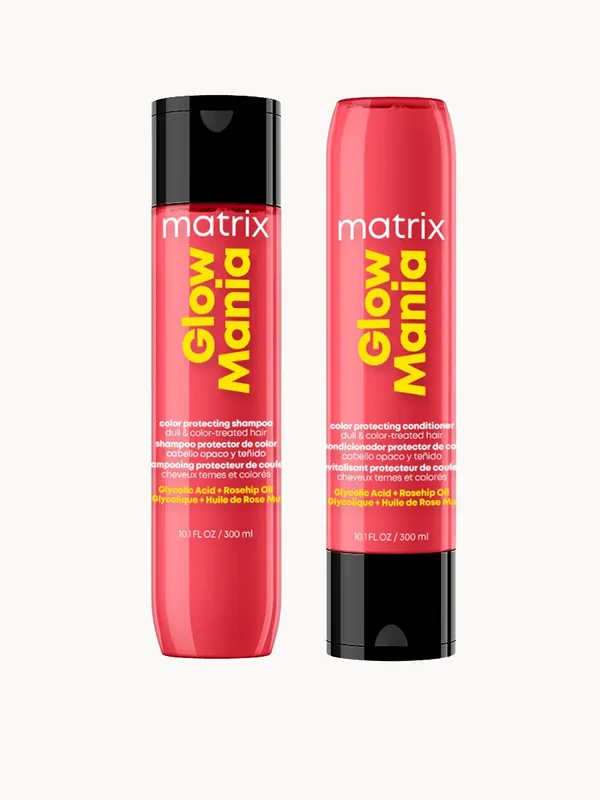 Glow Mania Colour Protecting Shampoo & Conditioner Duo, for Coloured Hair - Matrix