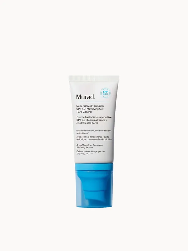 Murad Superactive Moisturiser SPF 40: Oil + Pore Control 50ml - Eucerin