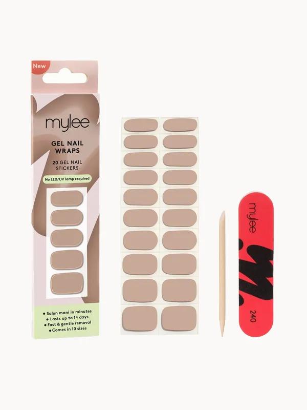 Mylee Gel Nail Wraps - Cozy Nights