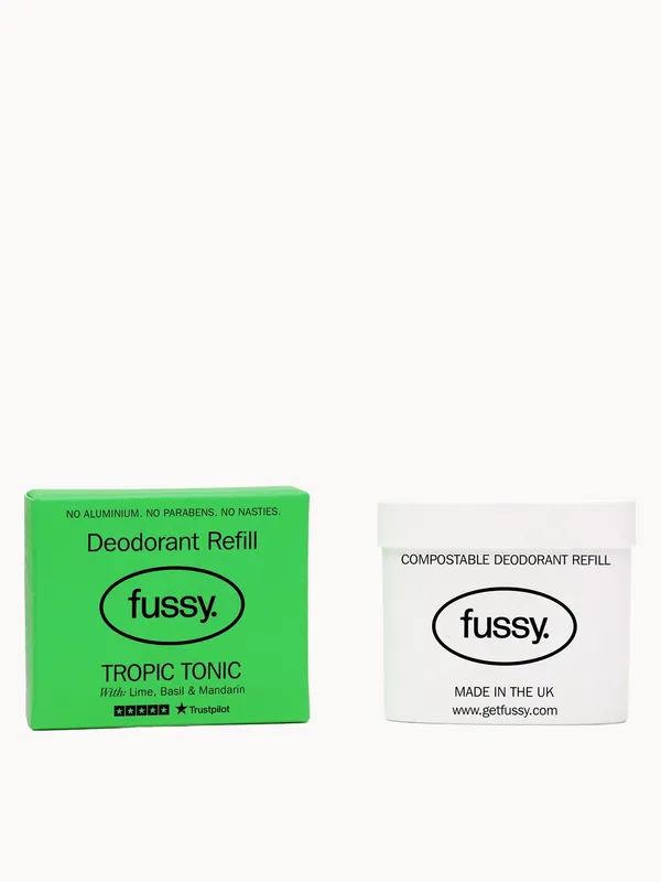 Fussy Natural Deodorant Refill Tropic Tonic 40g - Umberto Giannini