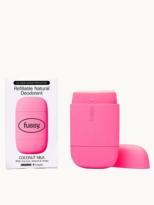 Fussy Refillable Natural Deodorant Coconut Milk 40g - The INKEY List