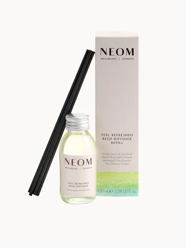 NEOM Wellbeing Feel Refreshed Reed Diffuser Refill 100ml