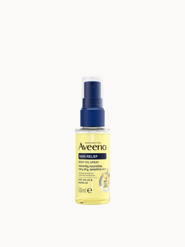 Aveeno Skin Relief Body Oil Spray for Dry to Very Dry, Sensitive Skin 50ml