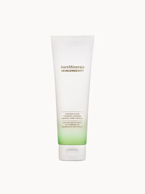 bareMinerals SKINLONGEVITY Cushion Cloud Foaming Cleanser 120ml