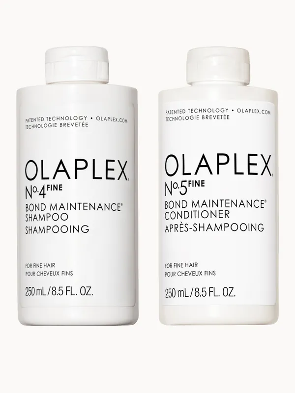Olaplex No.4 and No.5 Fine Shampoo and Conditioner Duo 250ml