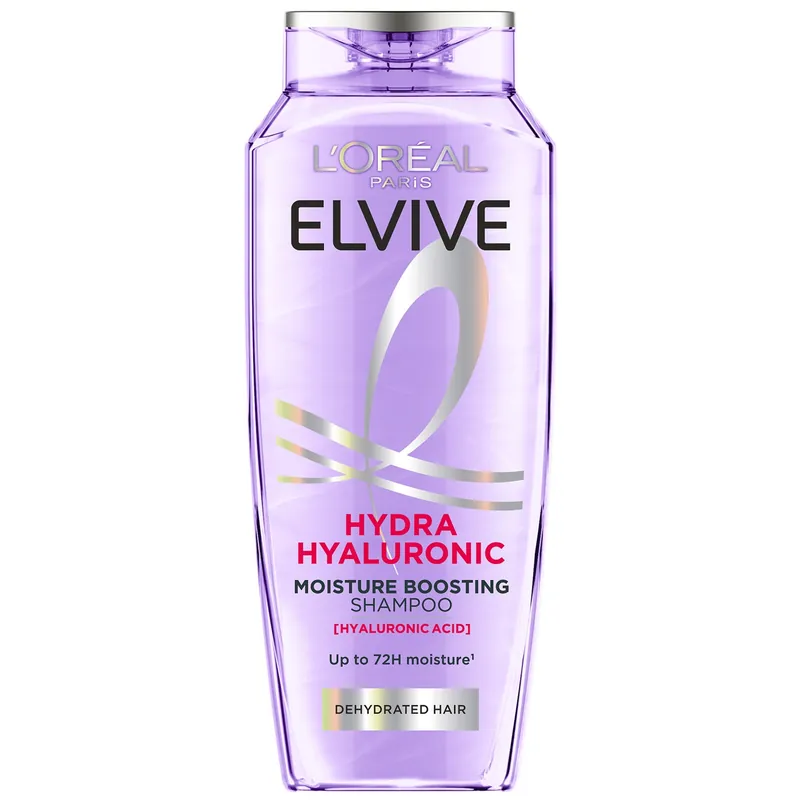 L'Oréal Paris Elvive Hydra Hyulornic Moisture Boosting Shampoo with Hyaluronic Acid for Dry & Dehydrated Hair 300ml - L'Oréal Professionnel