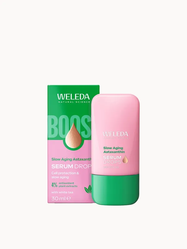 Weleda Slow Aging Astaxanthin Serum Drops with White Tea 30ml