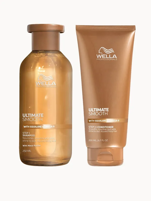 Wella Professionals Ultimate Smooth Shampoo and Conditioner Bundle - Redken