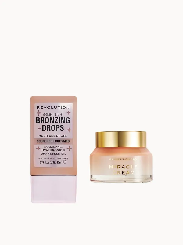 Revolution Bronzing Drops & Moisturiser Bundle - Rimmel