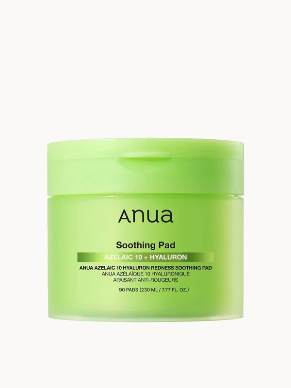 Anua Azelaic 10 Hyaluron Redness Soothing Pad 230ml - The INKEY List