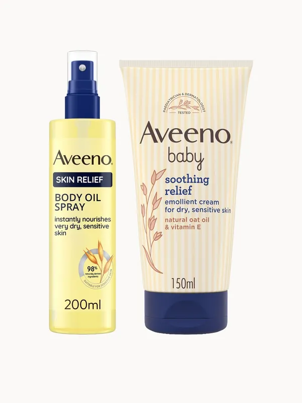 Aveeno Mum and Baby Moisturising Duo - Garnier