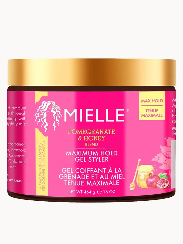 Mielle Organics Pomegranate & Honey Maximum Hold Gel Styler 473ml - KeraCare