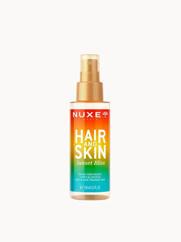 NUXE Hair & Skin Sunset Bliss Body and Hair Fragrant Mist 100ml