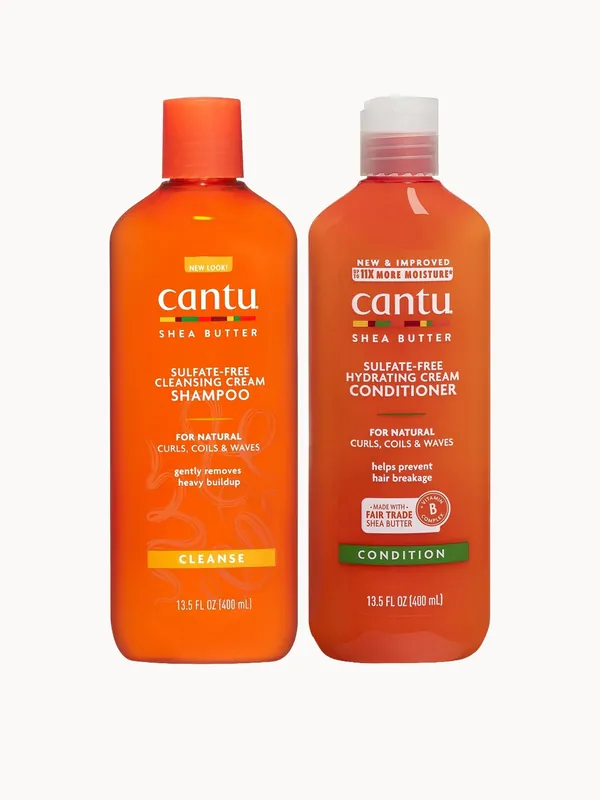 Cantu Shea Butter Cleansing Cream Shampoo & Hydrating Conditioner 400ml