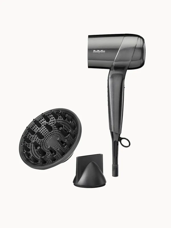 BaByliss Titanium Shine Digital Motor Lightweight Compact Hair Dryer - Beauty Works