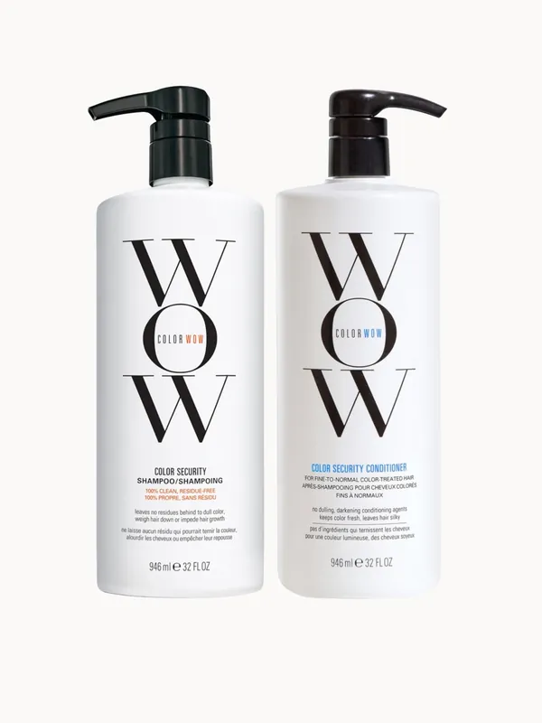 Color Wow Colour Security Shampoo and Conditioner Fine to Normal 946ml