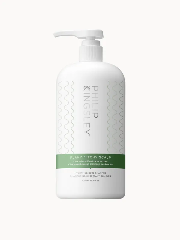 Philip Kingsley Flaky/Itchy Scalp Hydrating Curl Anti-Dandruff Shampoo 1000ml