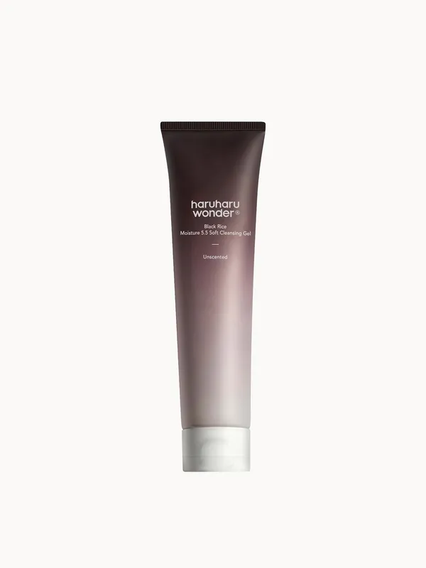 Haruharu Wonder Black Rice Moisture 5.5 Soft Cleansing Gel 100ml - Round Lab