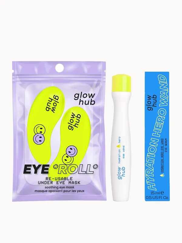 Glow Hub Hydration Hero Reusable Eye Mask Duo - BEAUTYPRO
