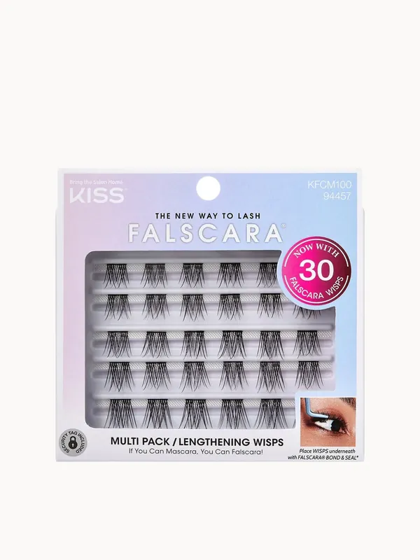 Kiss Falscara Eyelash - Wispies 100 30 pack