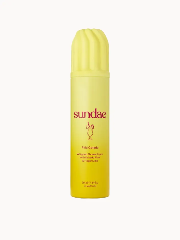 Sundae Pina Colada Shower Foam 265ml - Beauty Works