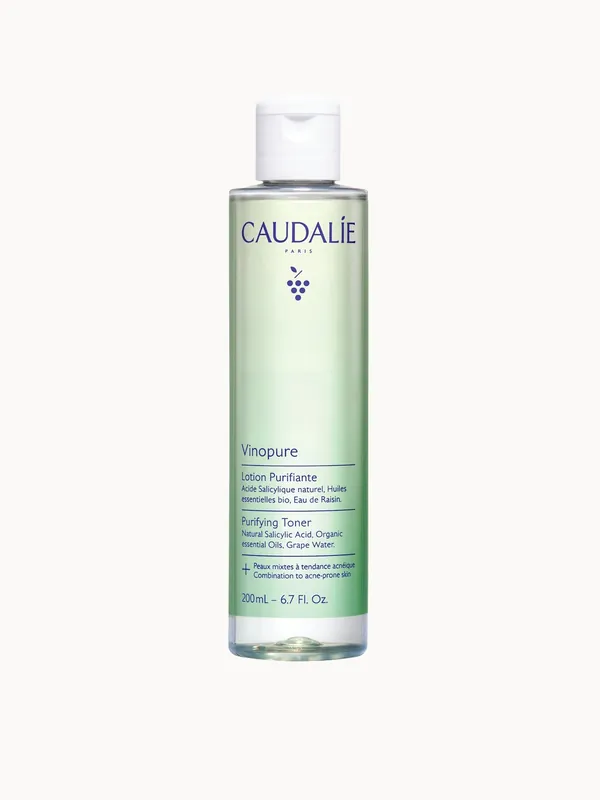 Caudalie Vinopure Natural Salicylic Acid Pore Minimising Toner 200ml