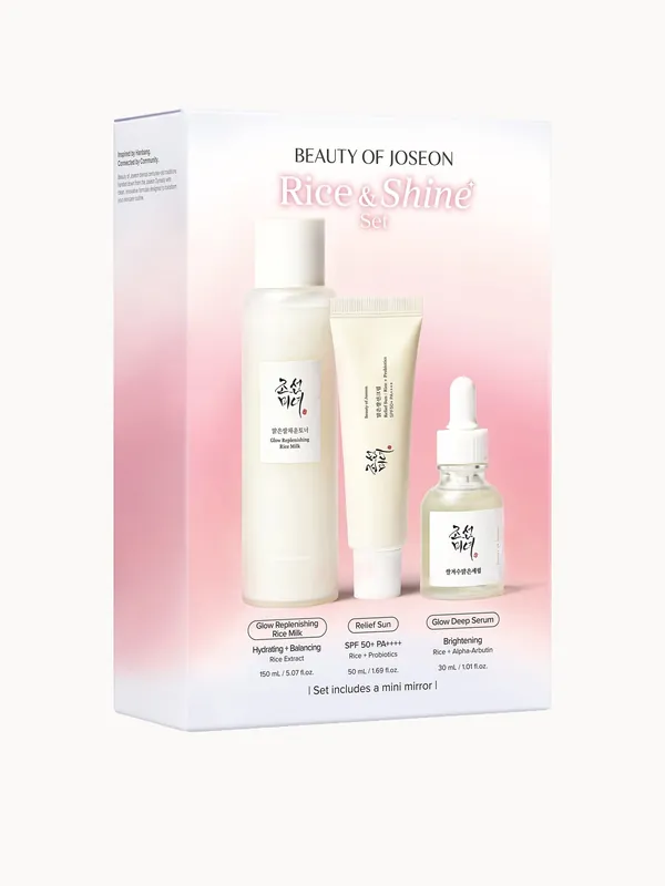 LOOKFANTASTIC X Beauty of Joseon Rice & Shine Set (Worth £50)