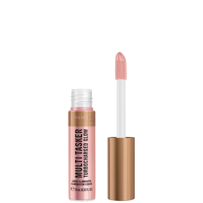 Rimmel Multi Tasker Turbocharged Glow Liquid Illuminator 10ml (Various Shades)