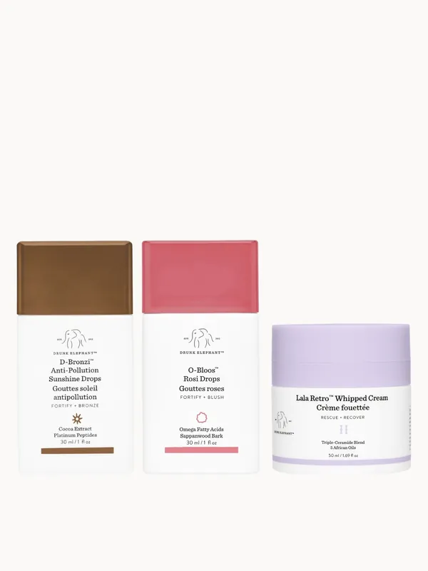 Drunk Elephant Bronze, Blush & Glow Set