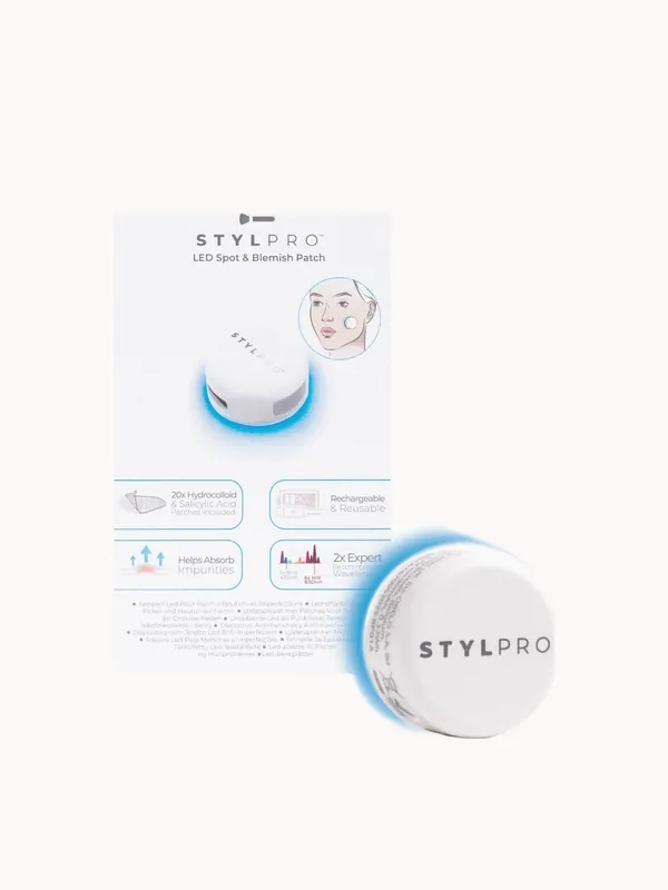 StylPro Blue LED Blemish Patch with 20x Hydrocolloid & Salicylic Patches - COSRX