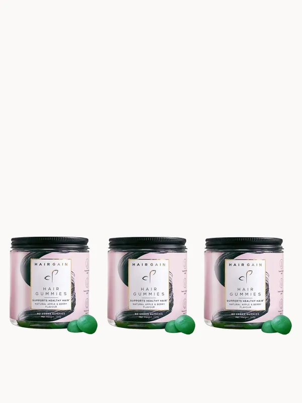 Hair Gain Hair Gummies Trio - Myvitamins