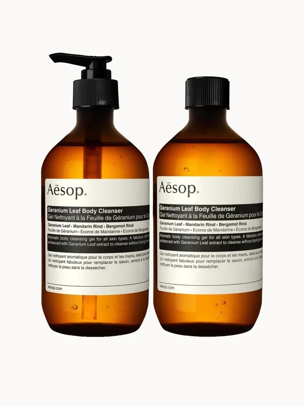 Geranium Leaf Body Cleanser & Refill Duo - Aesop