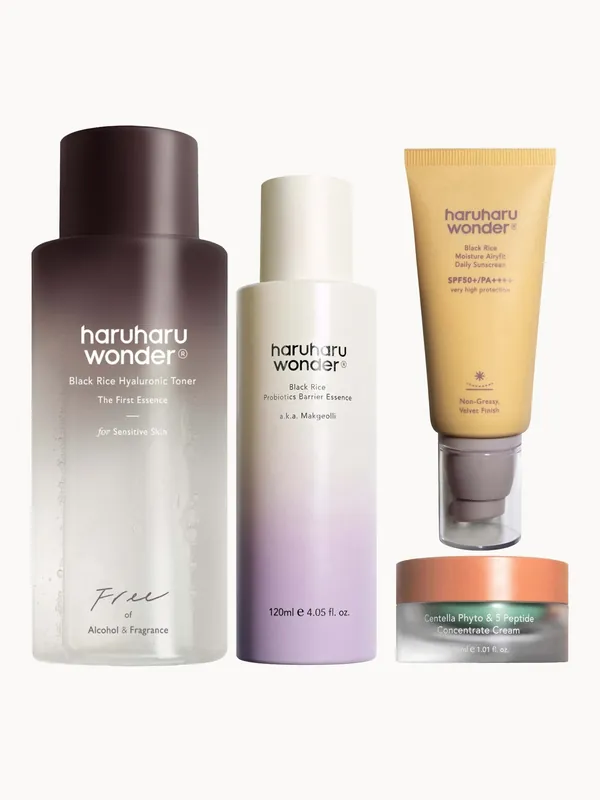 Haruharu Wonder Glowing Skin Routine