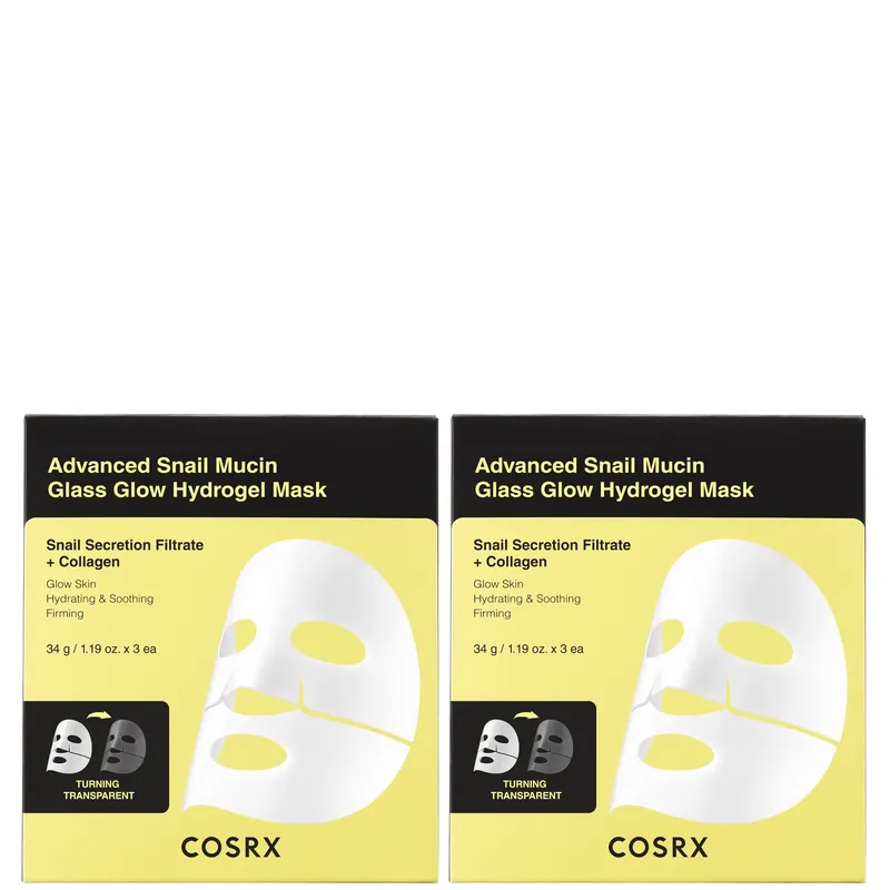 COSRX Snail Mucin Hydrogel Masks Duo - Beauty of Joseon