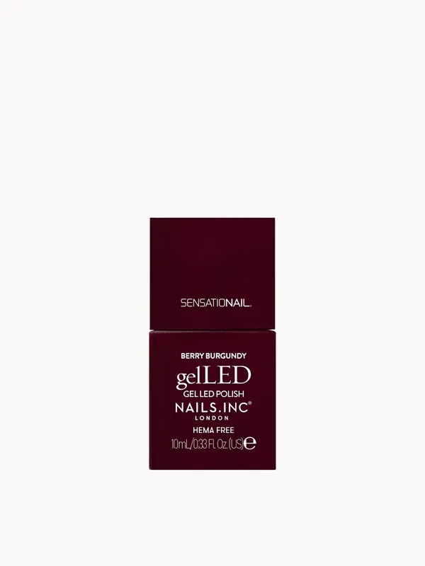 Nails Inc. Gel Polish Berry Burgundy 10ml - essie