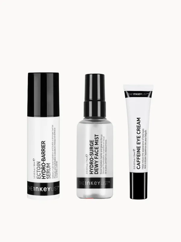 The INKEY List Daily Hydration & Brightening Trio